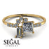 Princess Cut Mix Diamond Ring - Mya No. 1
