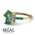 Princess Cut Mix Diamond Ring - Mya No. 16 image 3