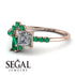 Princess Cut Mix Diamond Ring - Mya No. 17