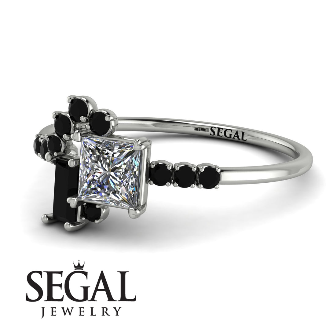 Princess Cut Mix Diamond Ring - Mya No. 33