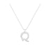 Q - Letter Name Necklace Initial Necklace