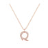 Q - Letter Name Necklace Initial Necklace