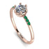 Basket Emerald Ring - Summer No. 17