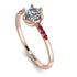 Basket Ruby Ring - Summer No. 47