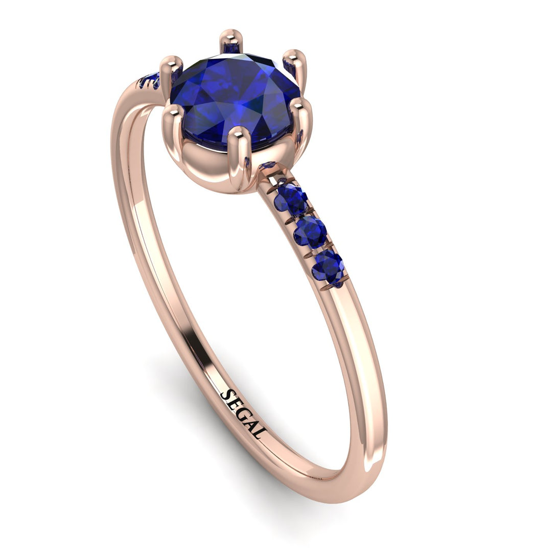 Basket Sapphire Ring - Summer No. 74