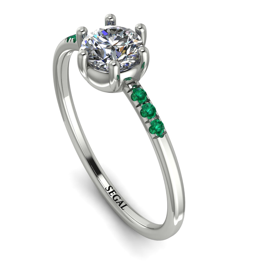 Basket Emerald Ring - Summer No. 18