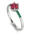 Basket Emerald Ring - Summer No. 27