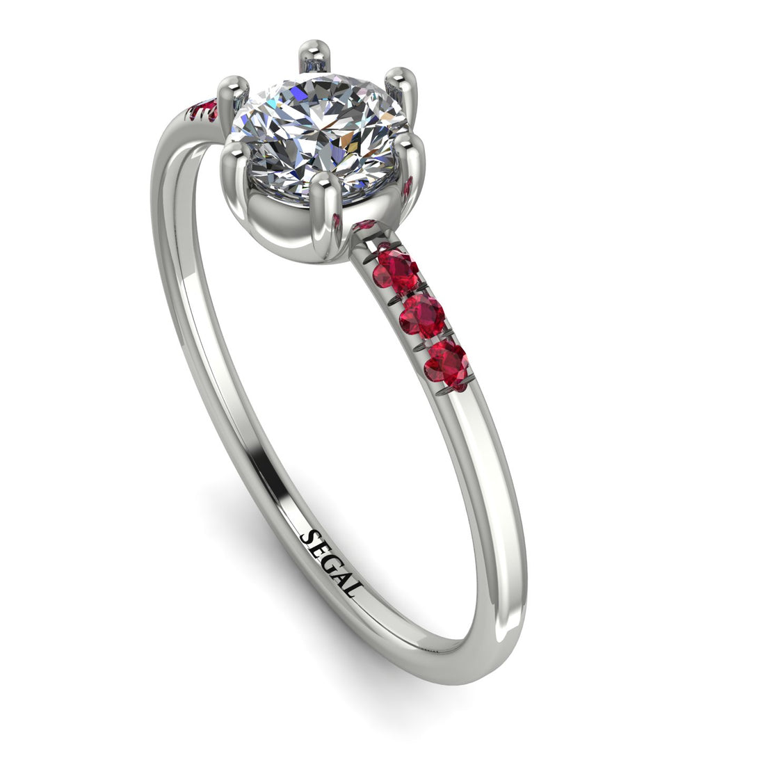 Basket Ruby Ring - Summer No. 48
