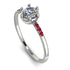 Basket Ruby Ring - Summer No. 48