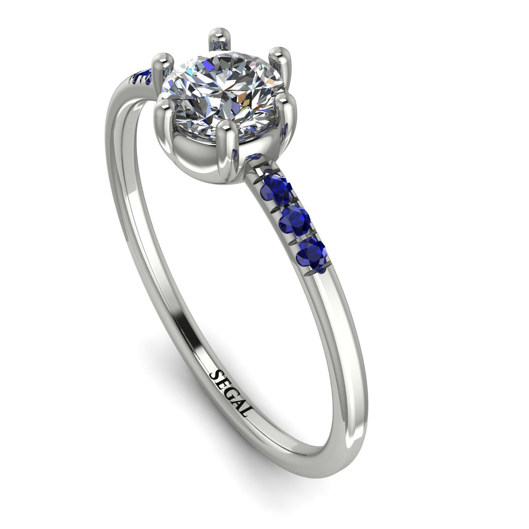 Basket Sapphire Ring - Summer No. 63