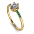Basket Emerald Ring - Summer No. 16