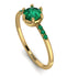 Basket Emerald Ring - Summer No. 19