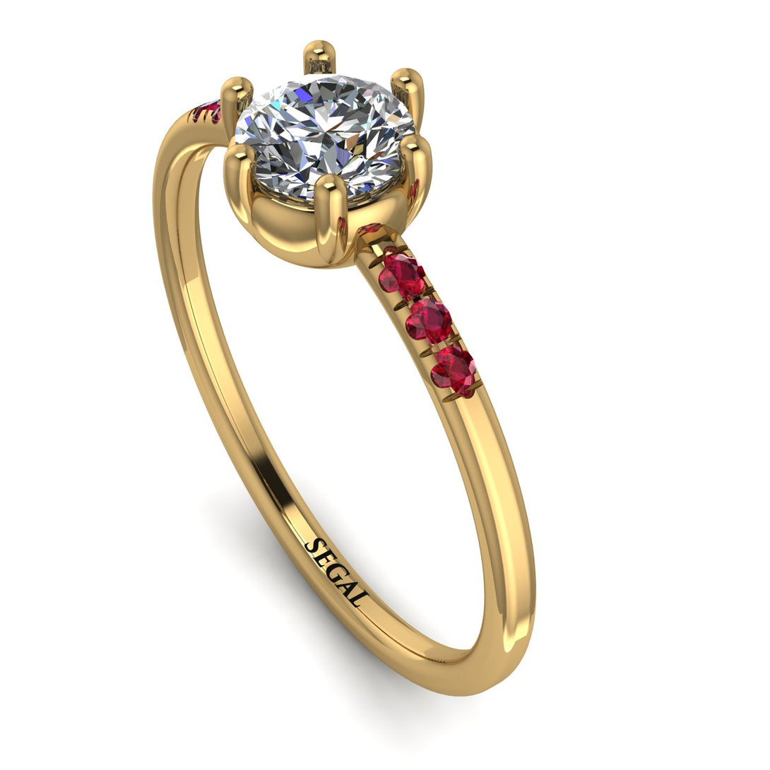 Basket Ruby Ring - Summer No. 46