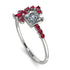 Princess Cut Mix Diamond Ring - Mya No. 48