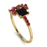 Princess Cut Mix Black Diamond Ring - Mya No. 52 image 1