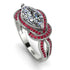Milgrain Marquise Diamond Engagement Ring - Marley No. 48 image 1