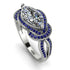 Milgrain Marquise Diamond Engagement Ring - Marley No. 63