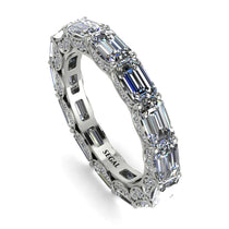 Eternity Emerald Hidden Diamonds Band - Ember No. 3 image 1
