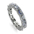 Eternity Emerald Hidden Diamonds Band - Ember No. 3 image 1