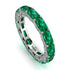 Eternity Emerald Hidden Emeralds Band - Ember No. 6