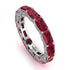 Eternity Emerald Hidden Rubys Band - Ember No. 12