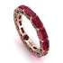 Eternity Emerald Hidden Rubys Band - Ember No. 41