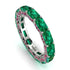 Eternity Emerald Hidden Emeralds Band - Ember No. 51 image 1