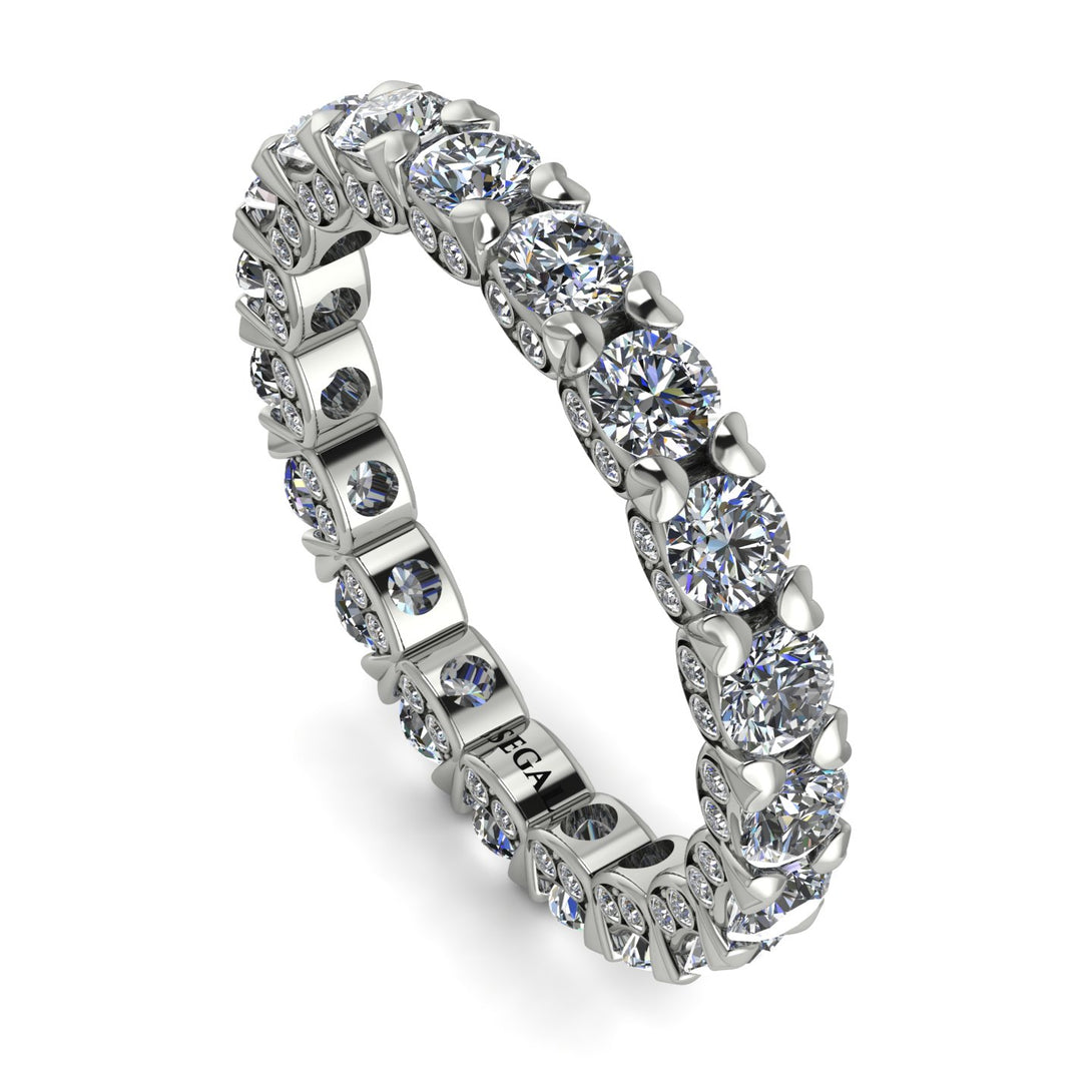 Glamorous Diamond Eternity Ring - Paige No. 3