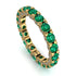 Glamorous Emerald Eternity Ring - Paige No. 4 image 1
