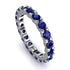 Glamorous Sapphire Eternity Ring - Paige No. 15