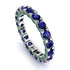 Glamorous Sapphire Eternity Ring - Paige No. 30 image 1