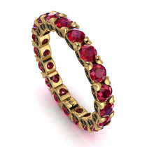 Glamorous Ruby Eternity Ring - Paige No. 40 image 1