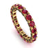 Glamorous Ruby Eternity Ring - Paige No. 40 image 1