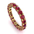 Glamorous Ruby Eternity Ring - Paige No. 55 image 1