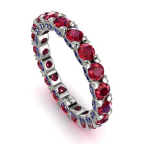 Glamorous Ruby Eternity Ring - Paige No. 72 image 1