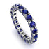 Glamorous Sapphire Eternity Ring - Paige No. 75