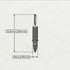 Men Bullet Black Diamond Pendant - Richard No. 9 image 3