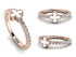 Elegant Enamel Clover Diamond Ring - Clover No. 2 image 8