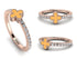 Elegant Enamel Clover Diamond Ring - Clover No. 2 image 11