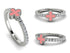 Elegant Enamel Clover Diamond Ring - Clover No. 3 image 6