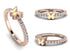 Elegant Enamel Butterfly Diamond Ring - Butterfly No. 2 image 5