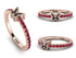 Elegant Enamel Butterfly Ruby Ring - Butterfly No. 11