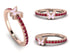 Elegant Enamel Butterfly Ruby Ring - Butterfly No. 11 image 8