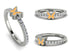 Elegant Enamel Butterfly Diamond Ring - Butterfly No. 3 image 4