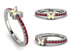 Elegant Enamel Butterfly Ruby Ring - Butterfly No. 12 image 6