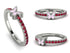 Elegant Enamel Butterfly Ruby Ring - Butterfly No. 12 image 9