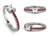 Elegant Enamel Butterfly Ruby Ring - Butterfly No. 12 image 2