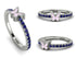 Elegant Enamel Butterfly Sapphire Ring - Butterfly No. 15 image 9