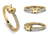 Elegant Enamel Butterfly Diamond Ring - Butterfly No. 1