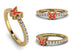 Elegant Enamel Butterfly Diamond Ring - Butterfly No. 1 image 8